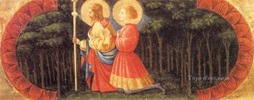 john - Sts John And Ansano early Renaissance Paolo Uccello
